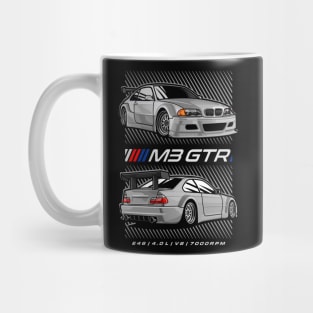 BMW M3 GTR White Mug